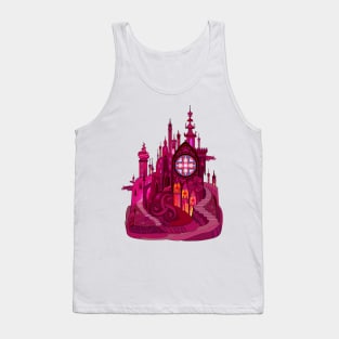 Fantasy fairy tale medieval gothic castle Tank Top